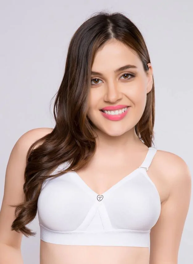 Buy Trylo Sarita Women's Cotton Non-wired Soft Full Cup Bra